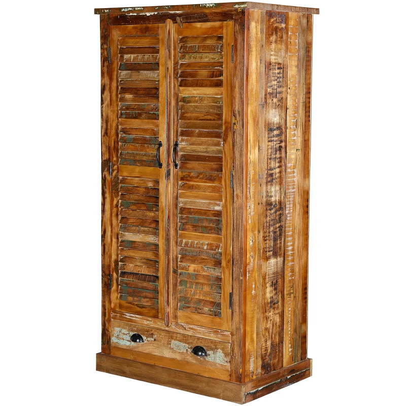 Armoire en bois massif – hauteur 180 cm