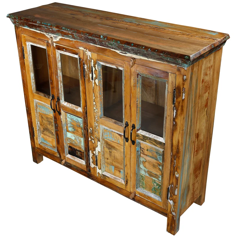 Buffet en bois massif pour le salon