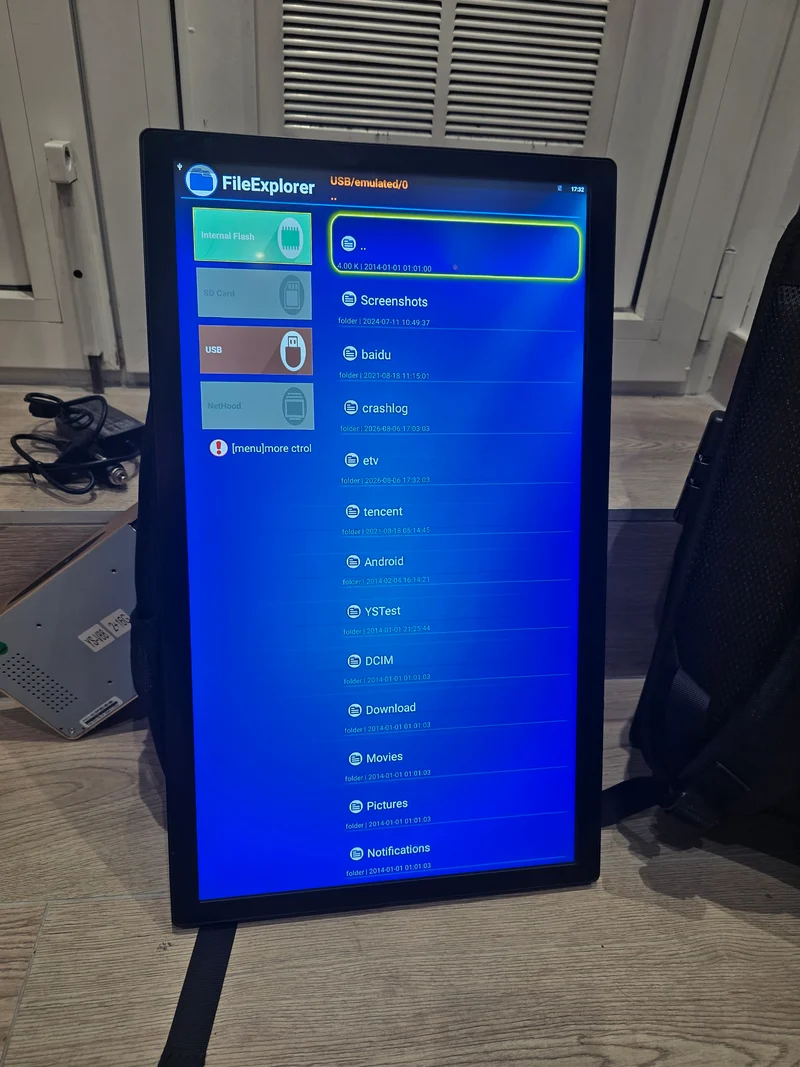 2 Sac à dos écran publicitaire numérique – Écran HD4k Android 22" – Complet