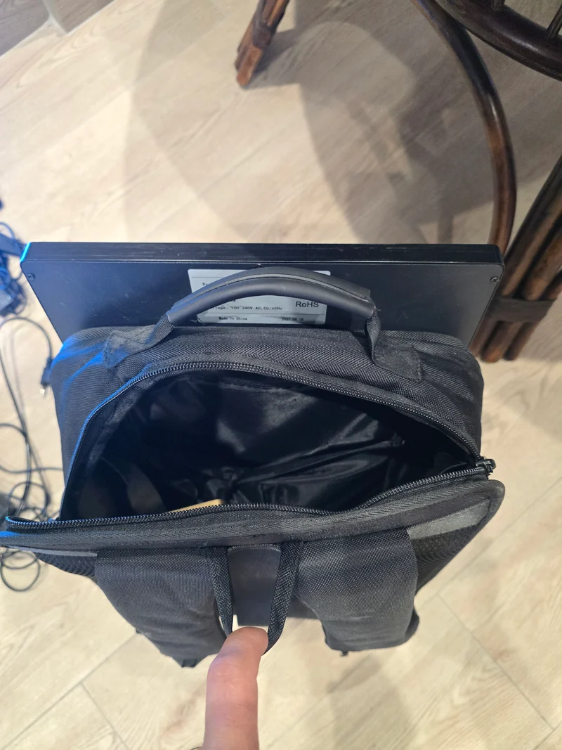2 Sac à dos écran publicitaire numérique – Écran HD4k Android 22" – Complet