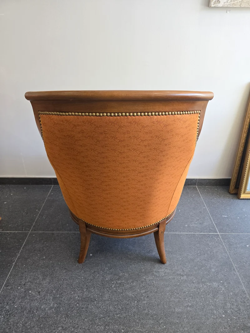 Paire de fauteuils bergères de grande qualité – Manufacture SE