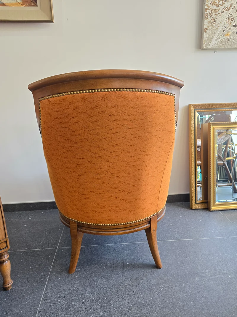Paire de fauteuils bergères de grande qualité – Manufacture SE