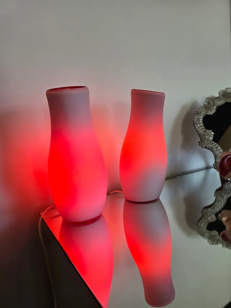 Paire de lampes à poser IKEA MYLONIT – Design scandinave vintage – Années 80/90