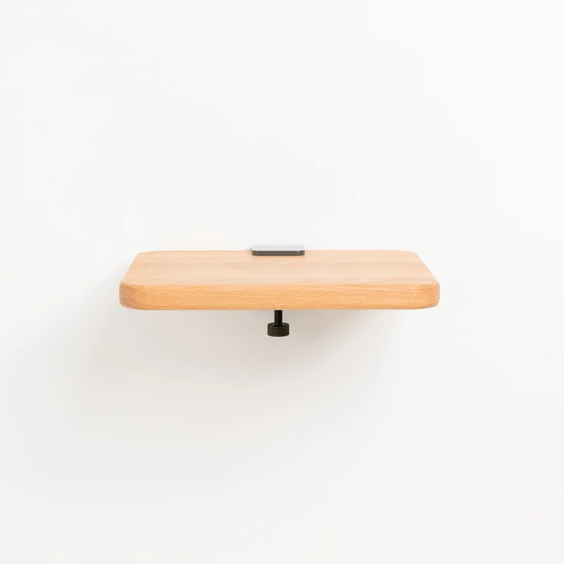 Etagère murale BRACKET en chêne massif - Édition CORE