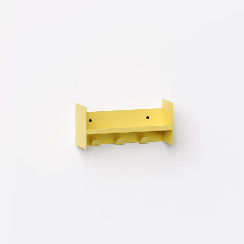 Etagère porte-manteau PLI Slim en acier - 20 à 60cm