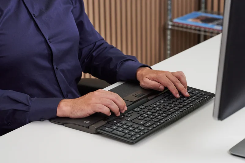 RollerMouse Pro : souris centrale ergonomique