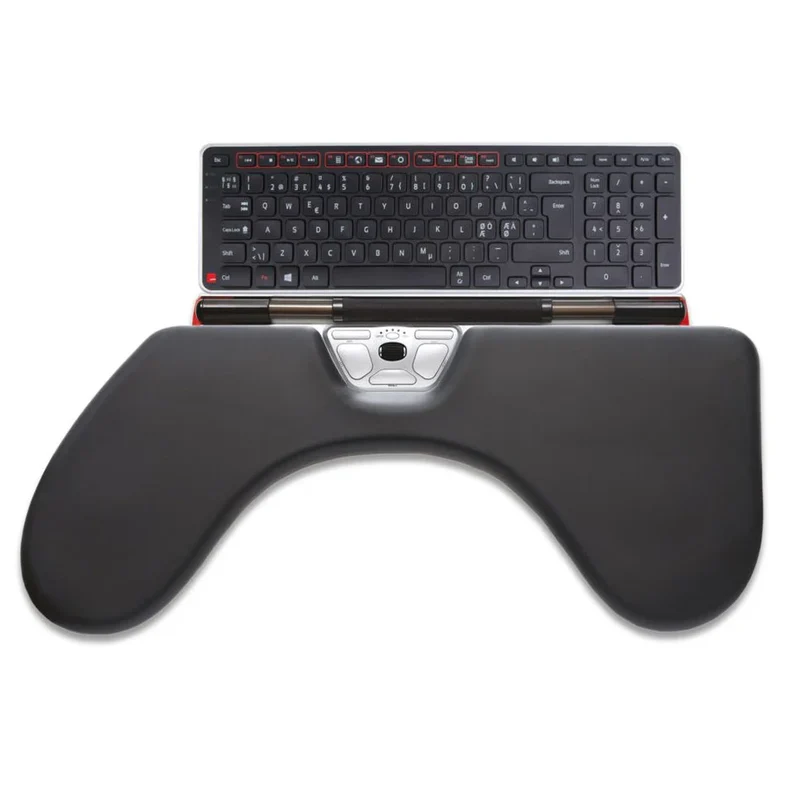 Souris centrale ergonomique RollerMouse Red