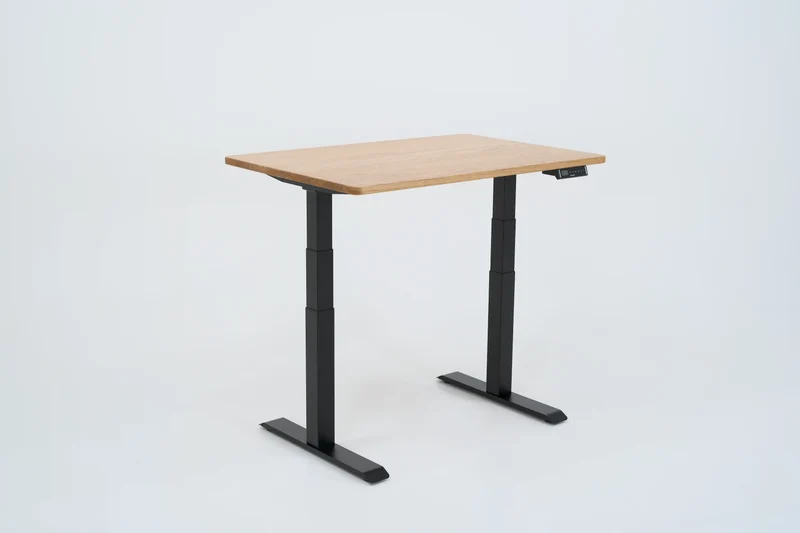 WoodDesk : bureau assis debout en bois massif haut de gamme – ergonomie, élégance et bien-être au quotidien