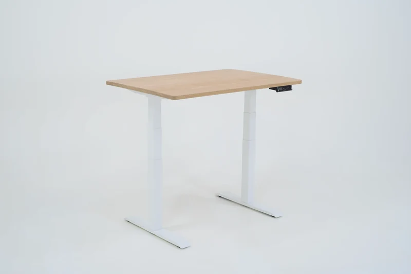 WoodDesk : bureau assis debout en bois massif haut de gamme – ergonomie, élégance et bien-être au quotidien
