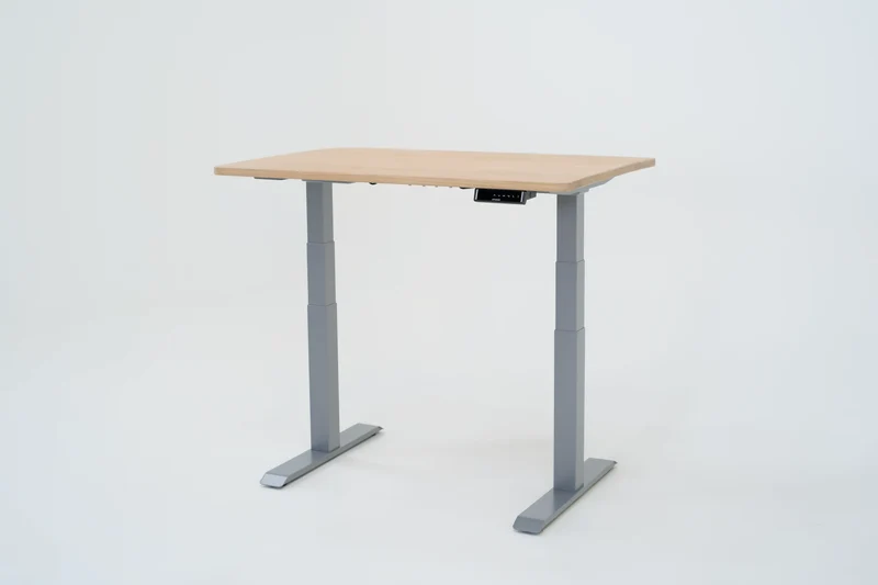 WoodDesk : bureau assis debout en bois massif haut de gamme – ergonomie, élégance et bien-être au quotidien