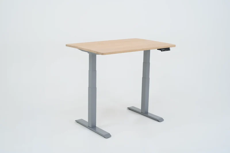 WoodDesk : bureau assis debout en bois massif haut de gamme – ergonomie, élégance et bien-être au quotidien