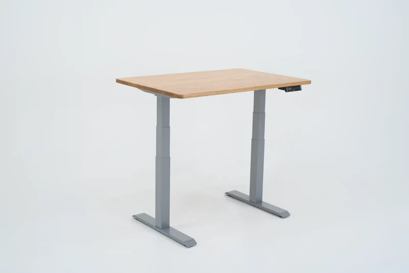 WoodDesk : bureau assis debout en bois massif haut de gamme – ergonomie, élégance et bien-être au quotidien