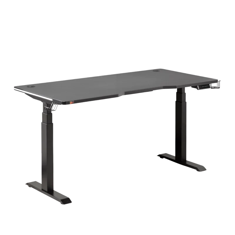 Bureau gaming assis debout électrique GamingDesk pour gamers exigeants
