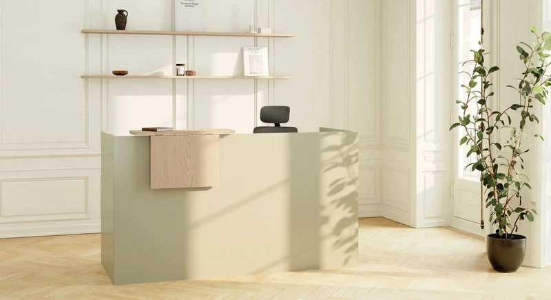 Banque d’accueil FrontDesk : première impression, ergonomie et modularité