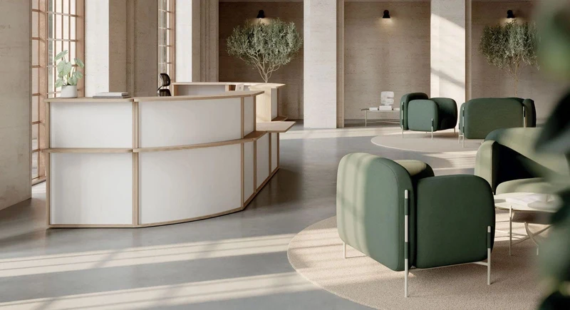 Banque d’accueil FrontDesk : première impression, ergonomie et modularité