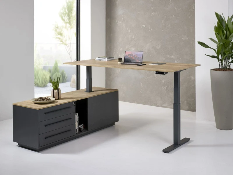 Bureau de direction ExecutiveDesk : prestige, ergonomie et performance