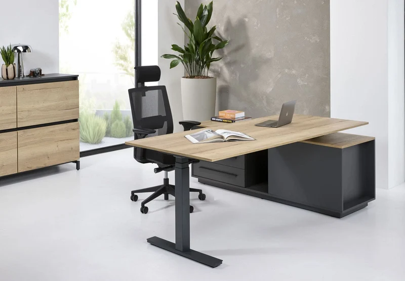 Bureau de direction ExecutiveDesk : prestige, ergonomie et performance