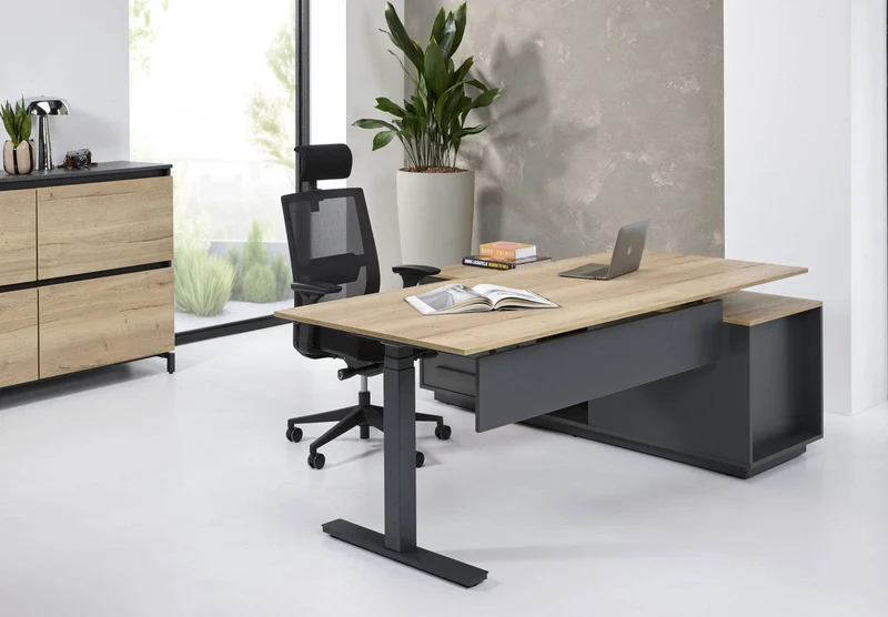 Bureau de direction ExecutiveDesk : prestige, ergonomie et performance