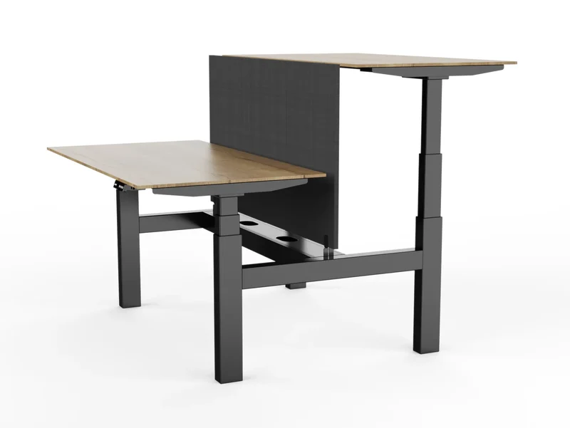 Bureau assis debout collaboratif DuoDesk