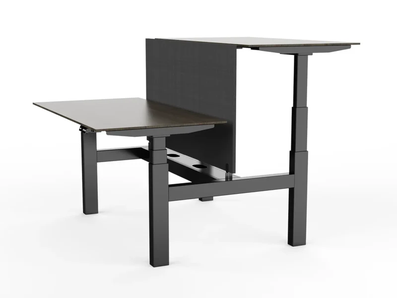 Bureau assis debout collaboratif DuoDesk