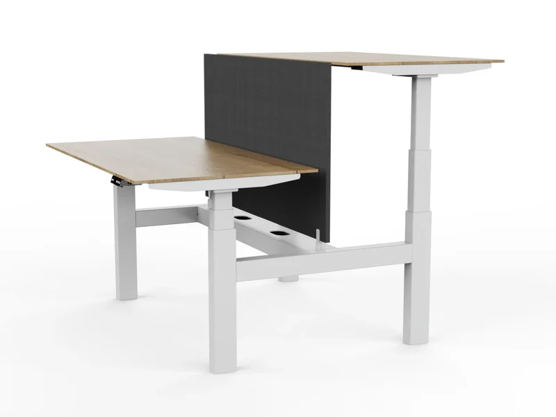 Bureau assis debout collaboratif DuoDesk