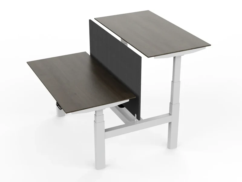 Bureau assis debout collaboratif DuoDesk