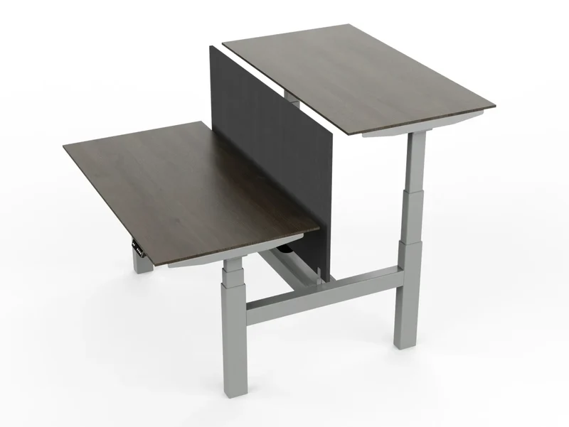 Bureau assis debout collaboratif DuoDesk