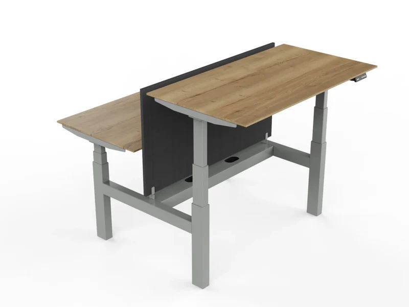 Bureau assis debout collaboratif DuoDesk