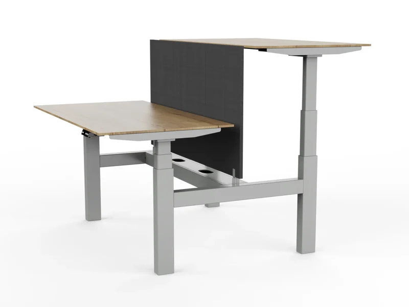 Bureau assis debout collaboratif DuoDesk