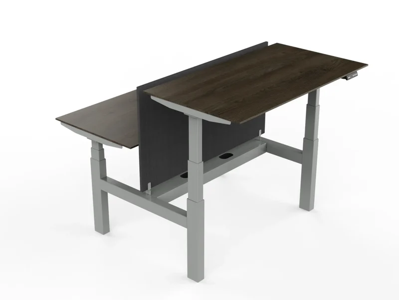 Bureau assis debout collaboratif DuoDesk