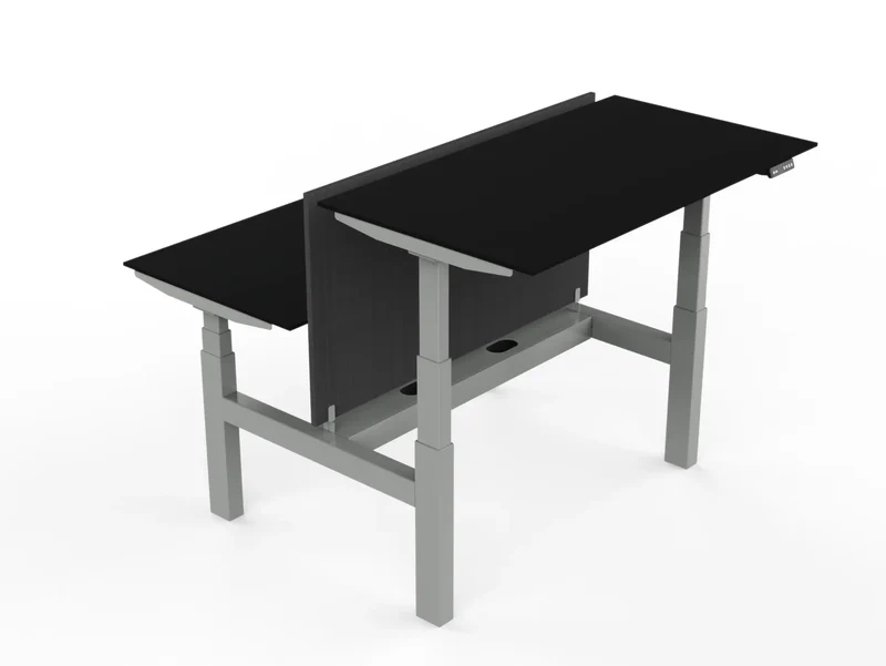 Bureau assis debout collaboratif DuoDesk
