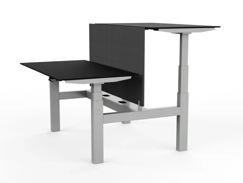 Bureau assis debout collaboratif DuoDesk
