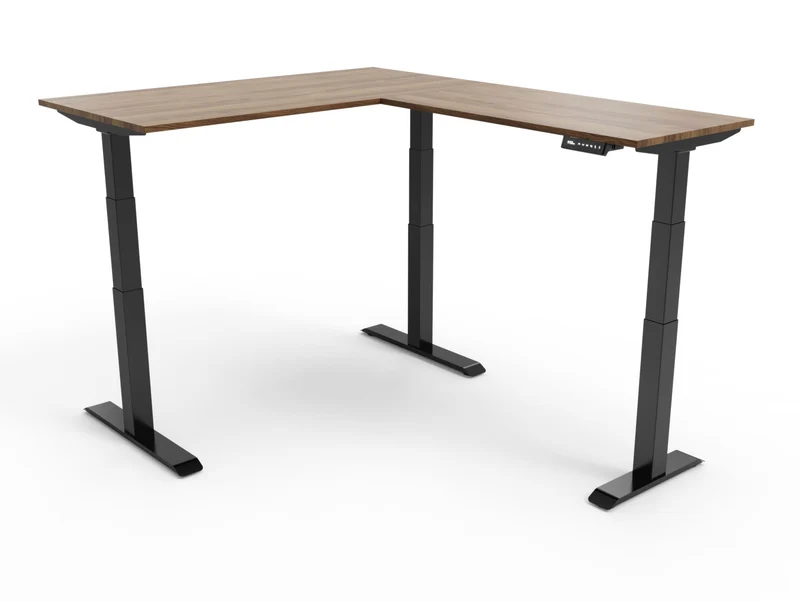 CornerDesk : votre bureau d’angle assis debout motorisé