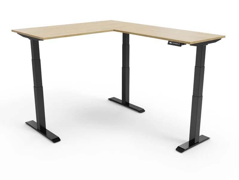 CornerDesk : votre bureau d’angle assis debout motorisé