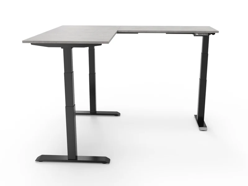 CornerDesk : votre bureau d’angle assis debout motorisé