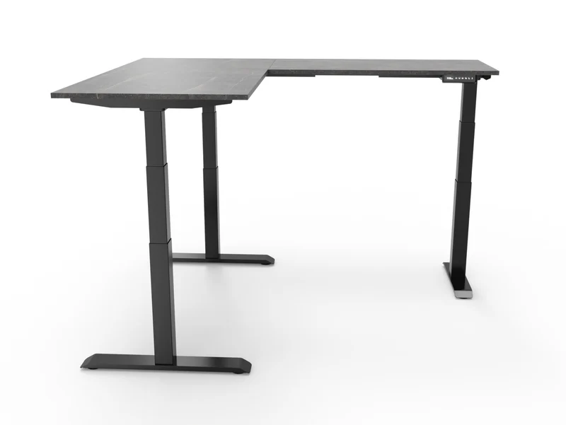 CornerDesk : votre bureau d’angle assis debout motorisé