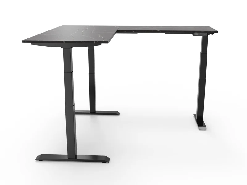 CornerDesk : votre bureau d’angle assis debout motorisé