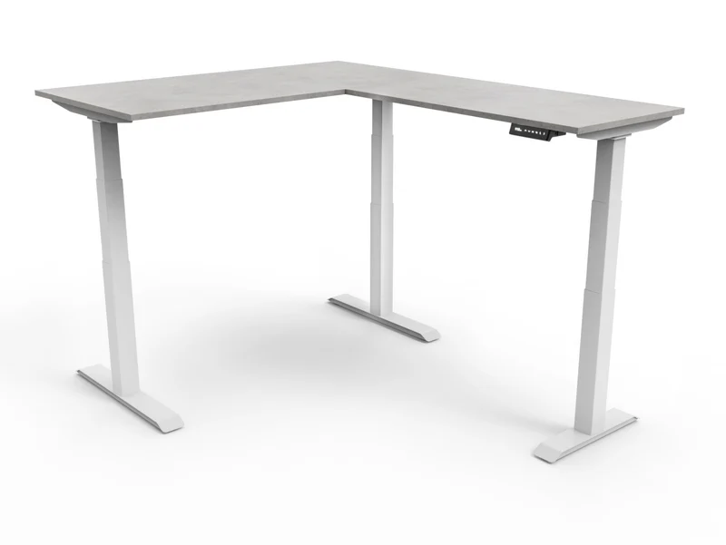 CornerDesk : votre bureau d’angle assis debout motorisé