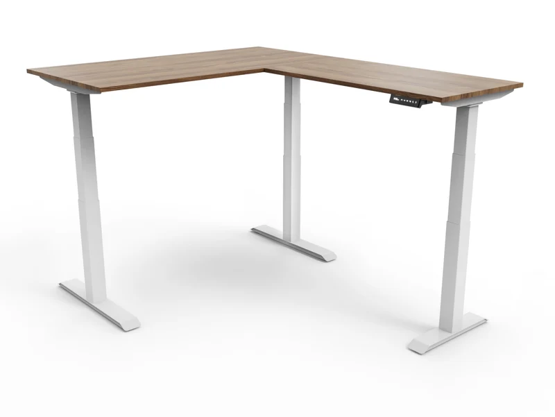 CornerDesk : votre bureau d’angle assis debout motorisé