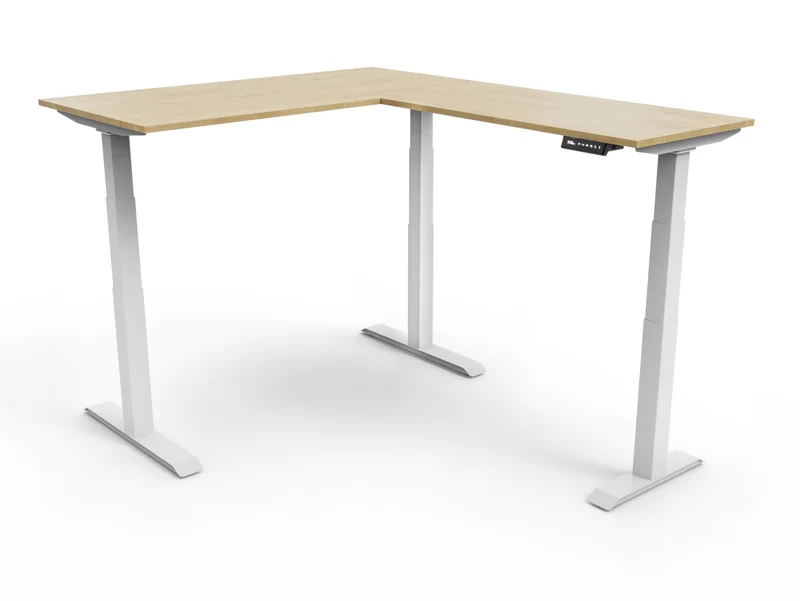 CornerDesk : votre bureau d’angle assis debout motorisé