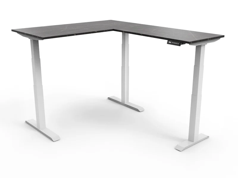 CornerDesk : votre bureau d’angle assis debout motorisé