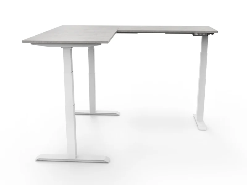 CornerDesk : votre bureau d’angle assis debout motorisé