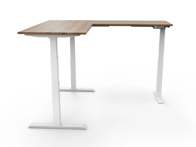 CornerDesk : votre bureau d’angle assis debout motorisé