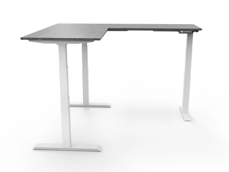 CornerDesk : votre bureau d’angle assis debout motorisé