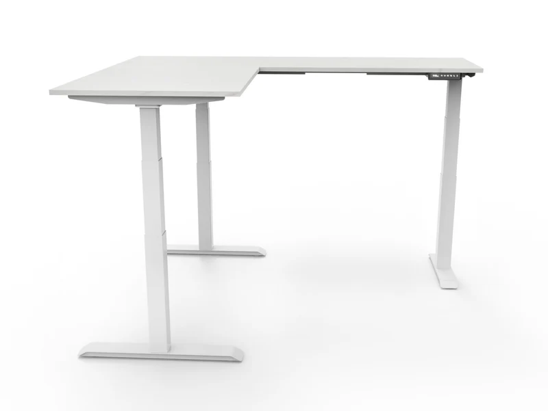 CornerDesk : votre bureau d’angle assis debout motorisé