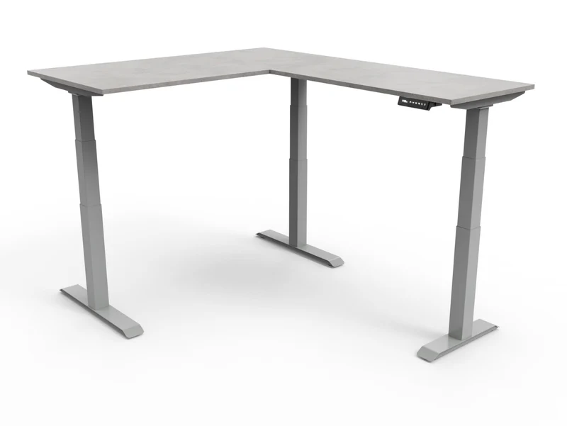 CornerDesk : votre bureau d’angle assis debout motorisé