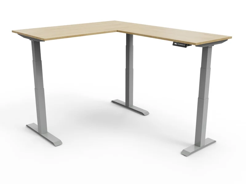 CornerDesk : votre bureau d’angle assis debout motorisé