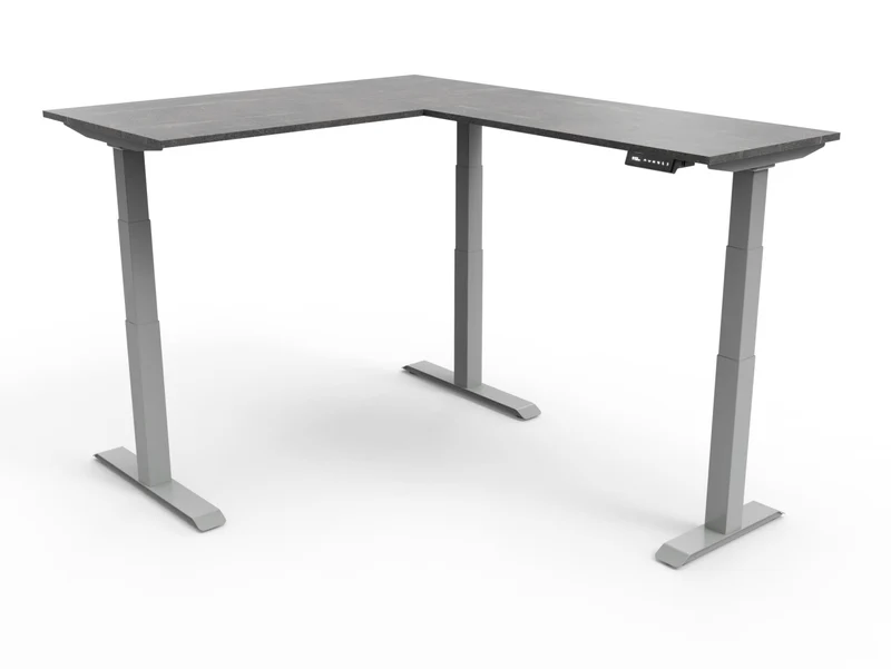CornerDesk : votre bureau d’angle assis debout motorisé