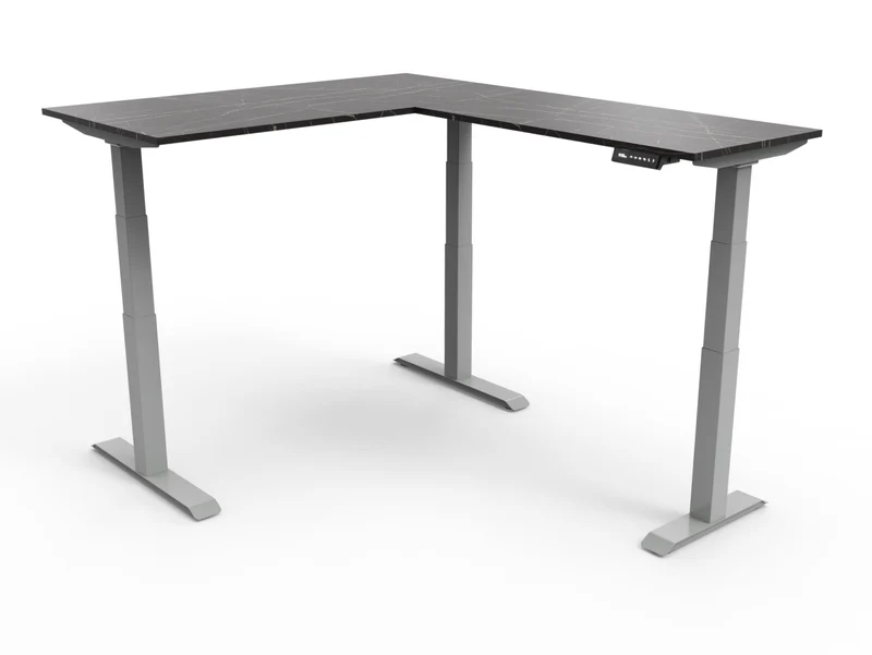 CornerDesk : votre bureau d’angle assis debout motorisé