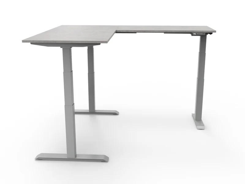 CornerDesk : votre bureau d’angle assis debout motorisé